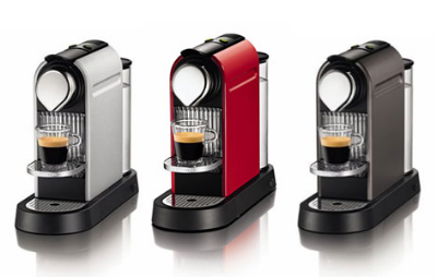 Image of Three Nespresso Citiz Machines Next to Each Other