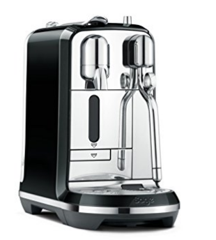 Image of a Black Nespresso Creatista Machine for Original Capsules