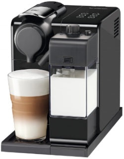 Image of Black Nespresso Latissima Machine for Original Pods