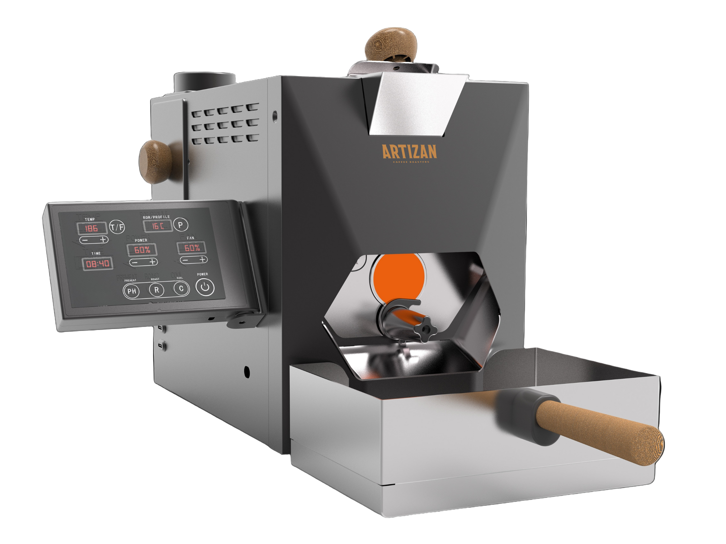 Skywalker Coffee Roaster Cubean Side View