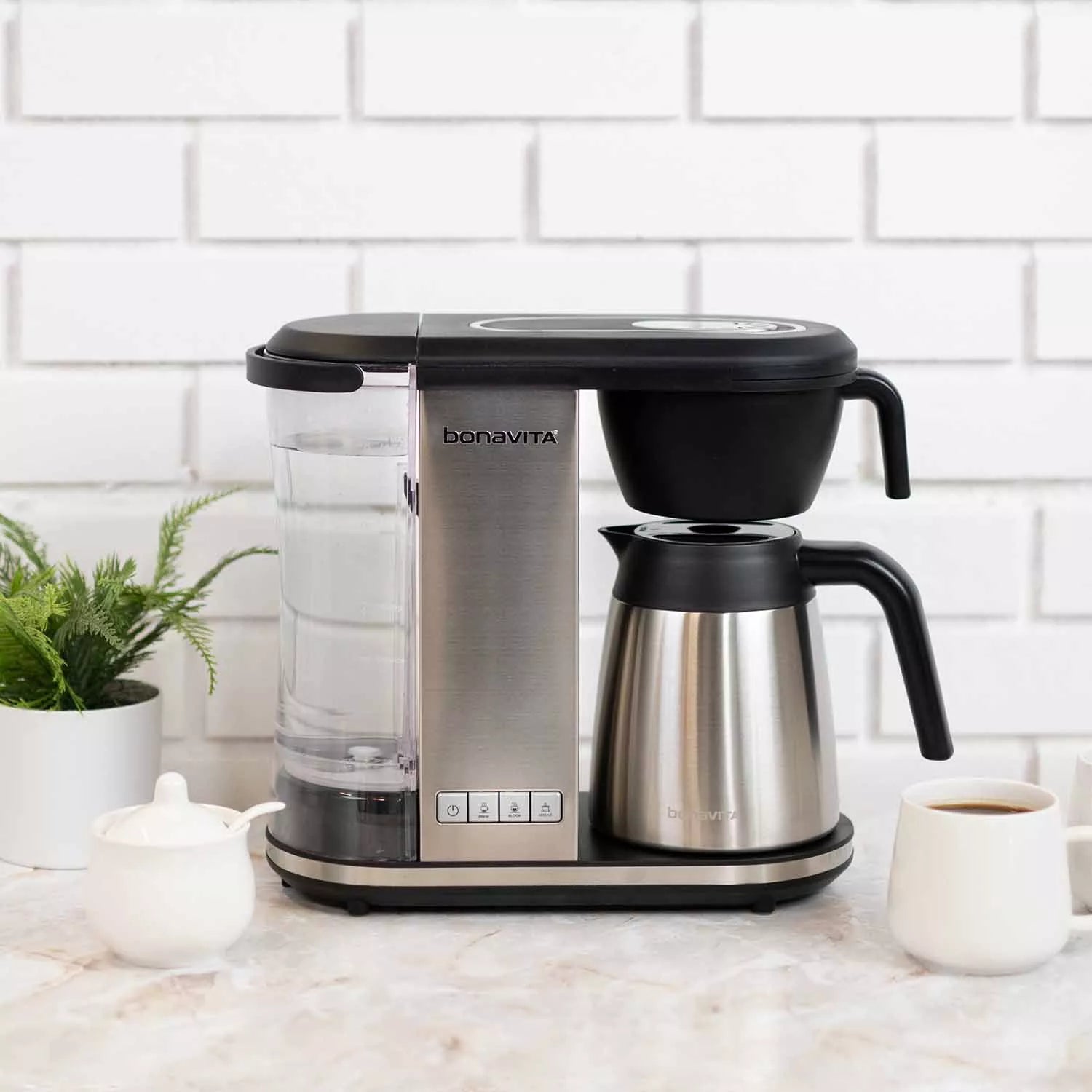 Bonavita Enthusiast 8-Cup Drip Coffee Brewer with Thermal Carafe.