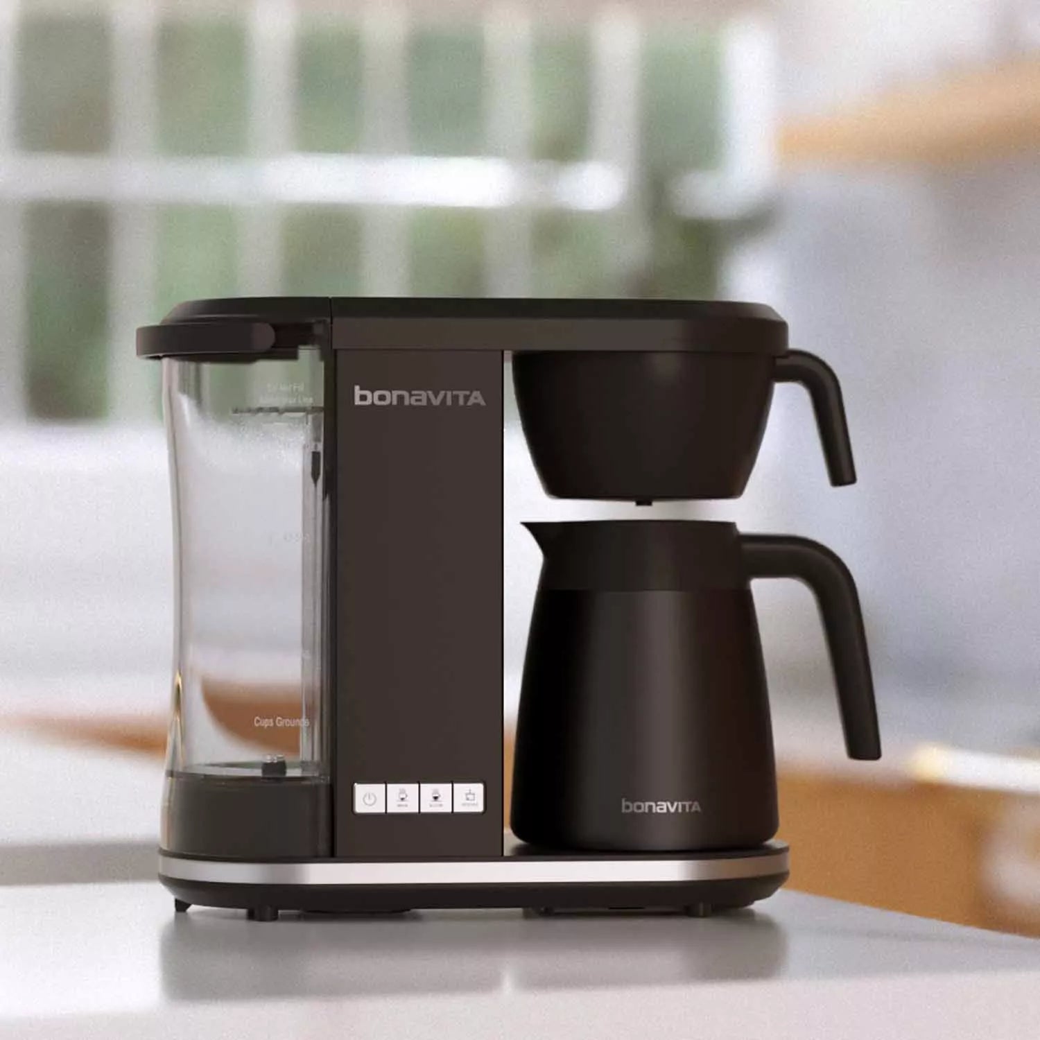 Bonavita Enthusiast 8-Cup Drip Coffee Brewer with Thermal Carafe.