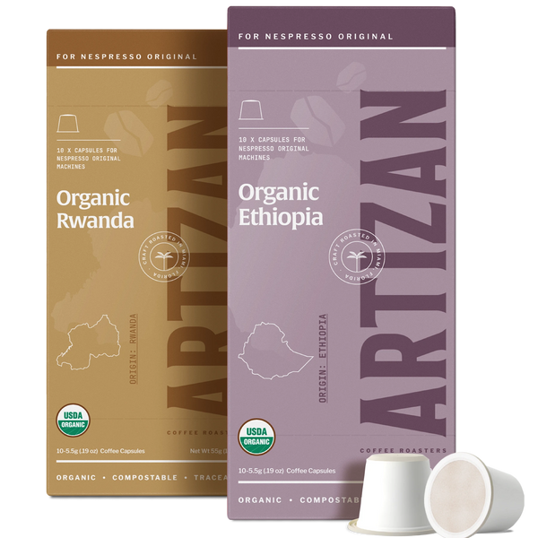 Africa Single Origin Duo | Organic Nespresso Compatible Pods