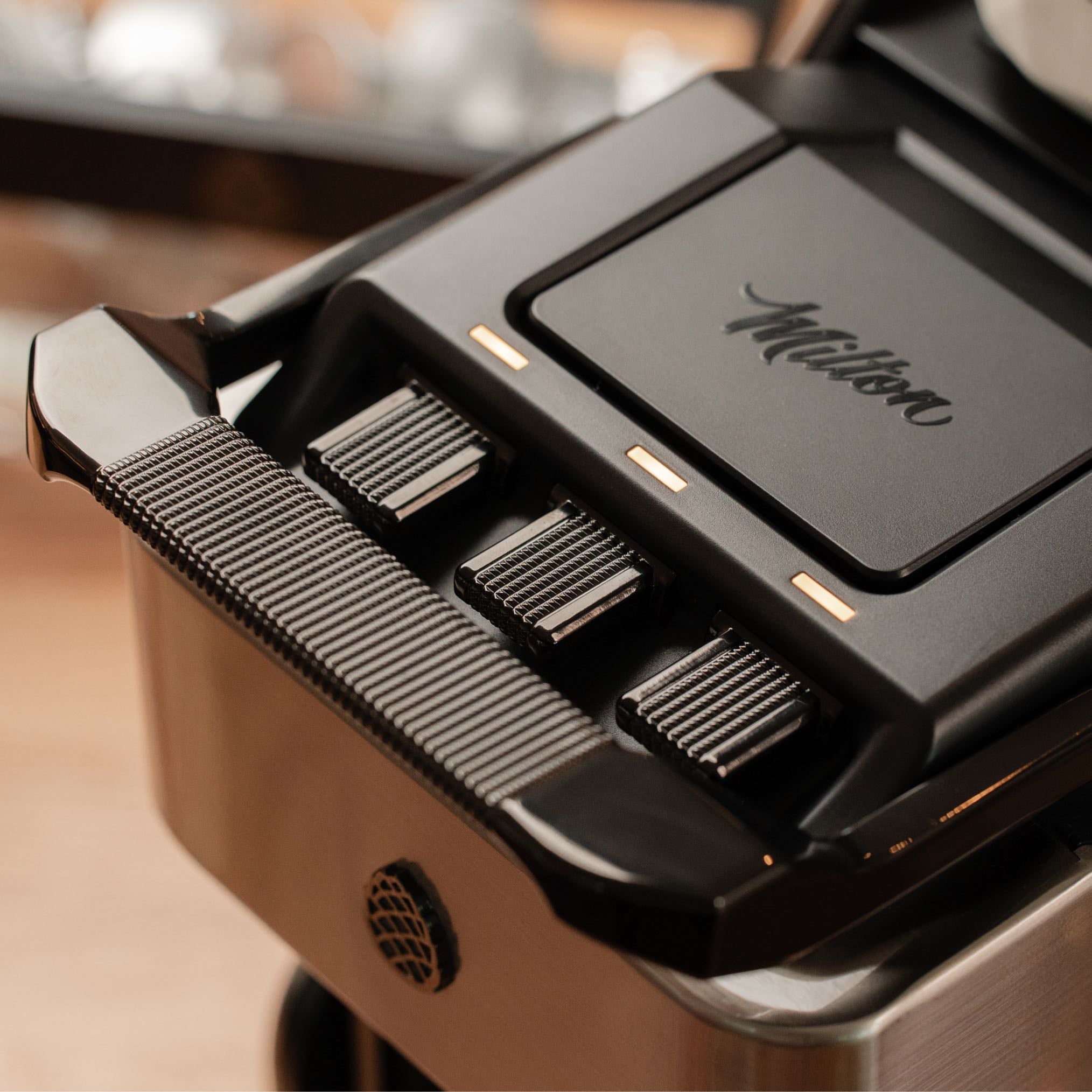 Milton Coffee Line1 Nespresso Compatible Brewer - Brushed Silver & Grain