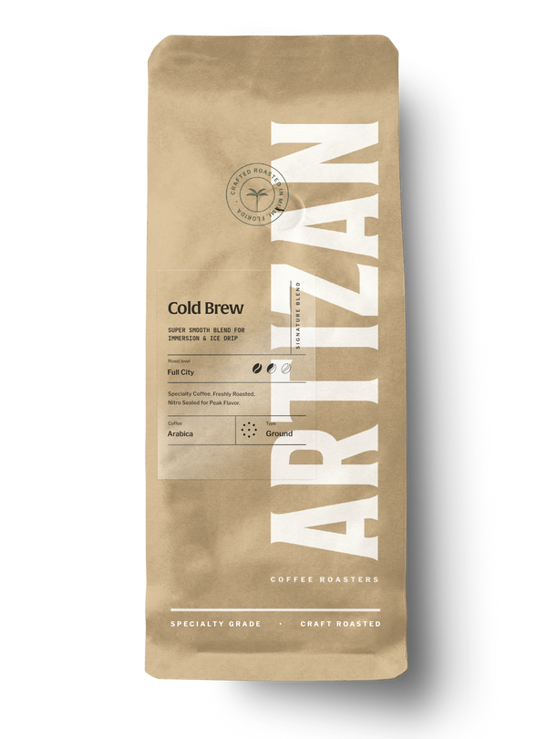 Front Image of the Cold Brew packaging.