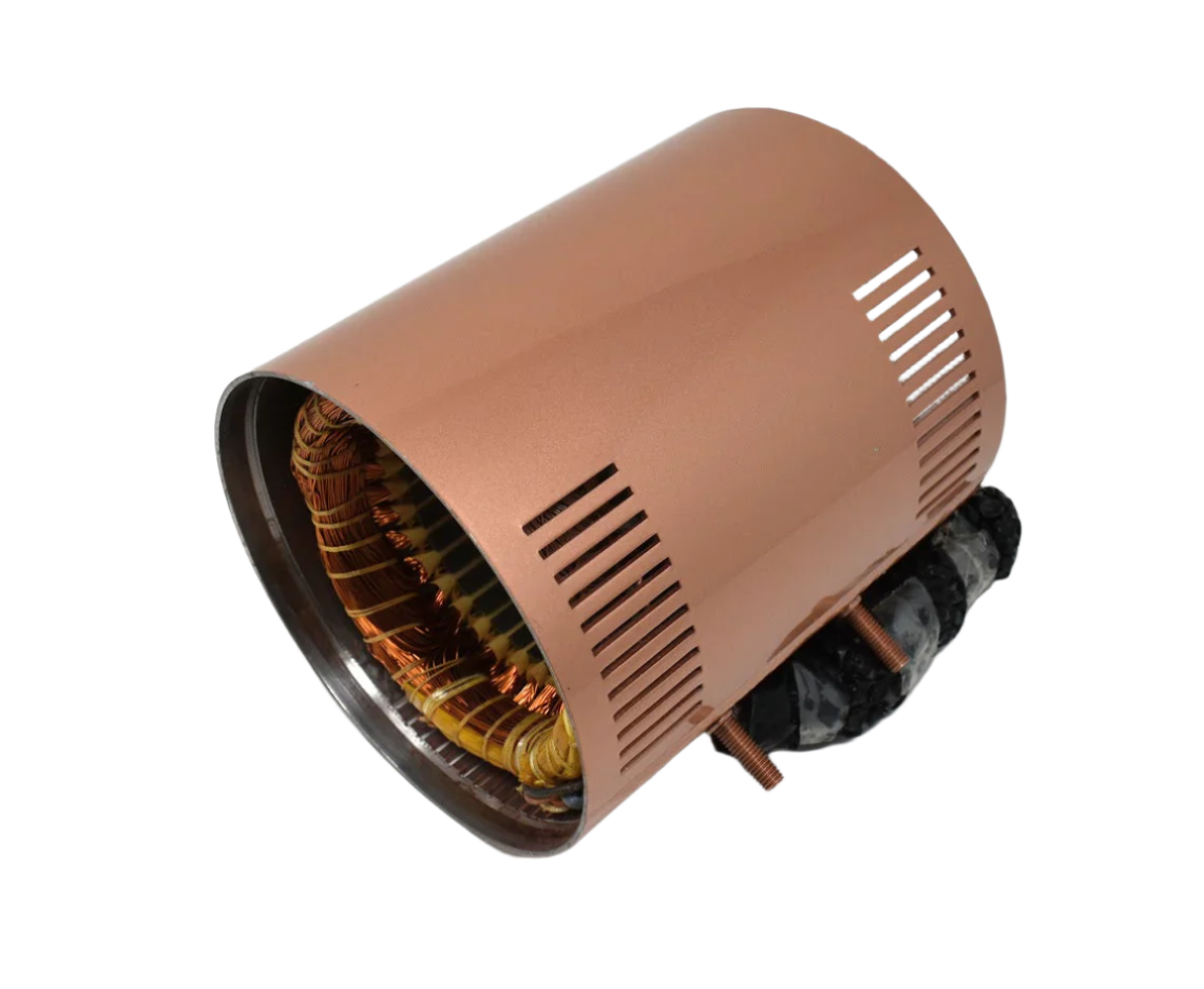 Image of EK43 Motor stator assembly with screw and bolt