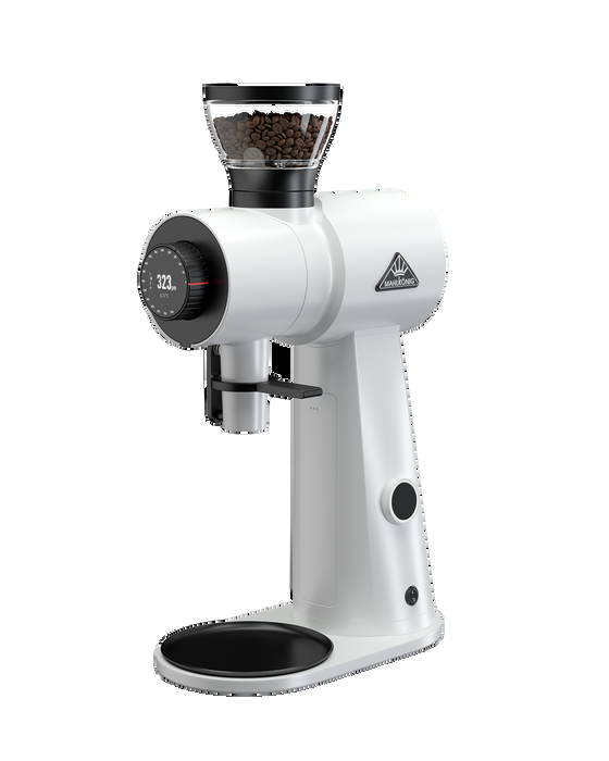 White Variant of Mahlkönig EK43 Omnia Coffee Grinder