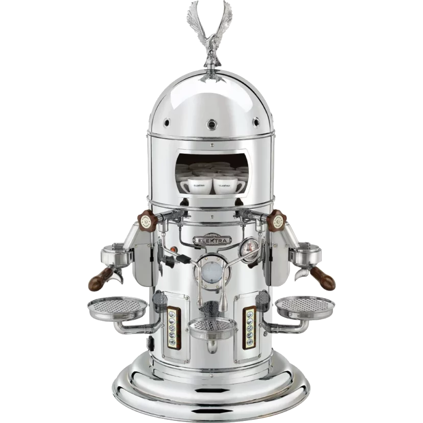 Elektra Belle Epoque 2 Group Commercial Espresso Machine in Chrome