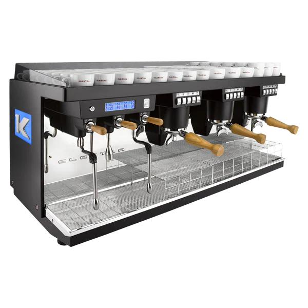 Elektra KUP 3 Group Commercial Espresso Machine in Black