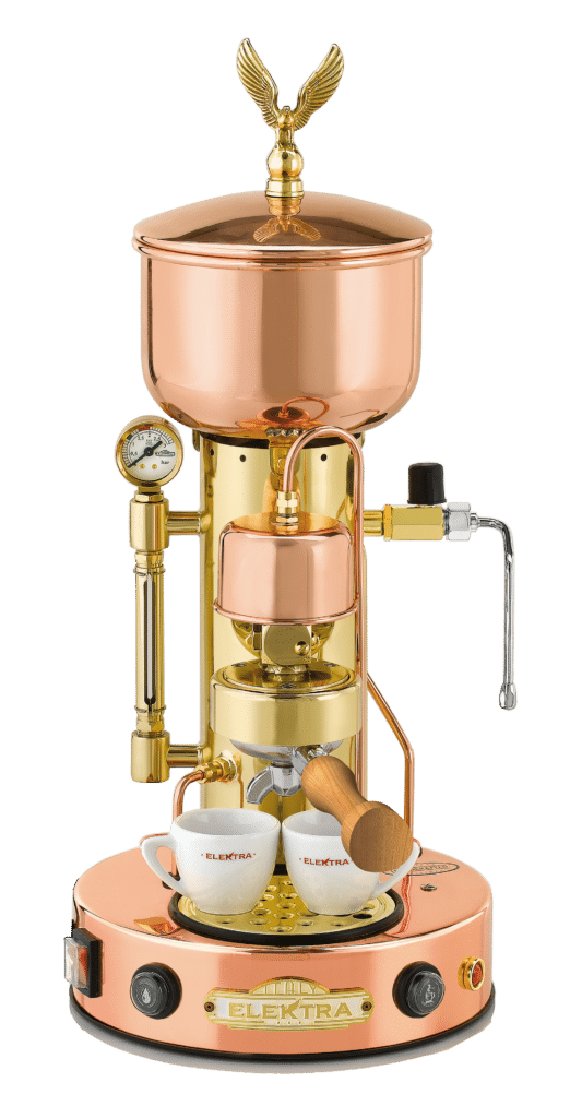 Elektra Micro Casa Semi Automatica Espresso Machine Copper Brass
