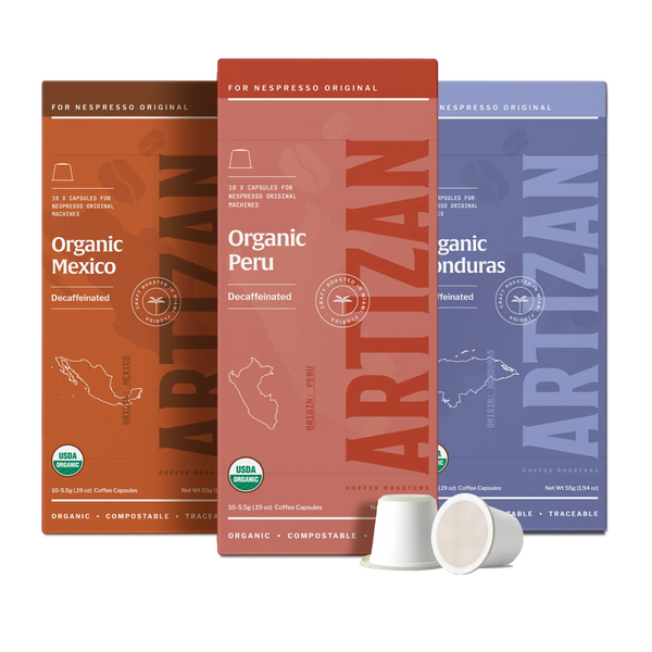 Esencia Decaf Latin America Trio | Swiss Water Organic Nespresso