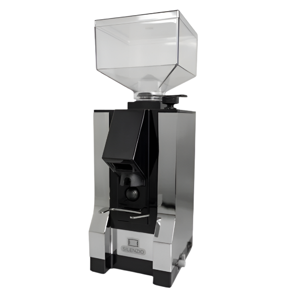 Chrome Variant Eureka Mignon Silenzio Espresso Grinder