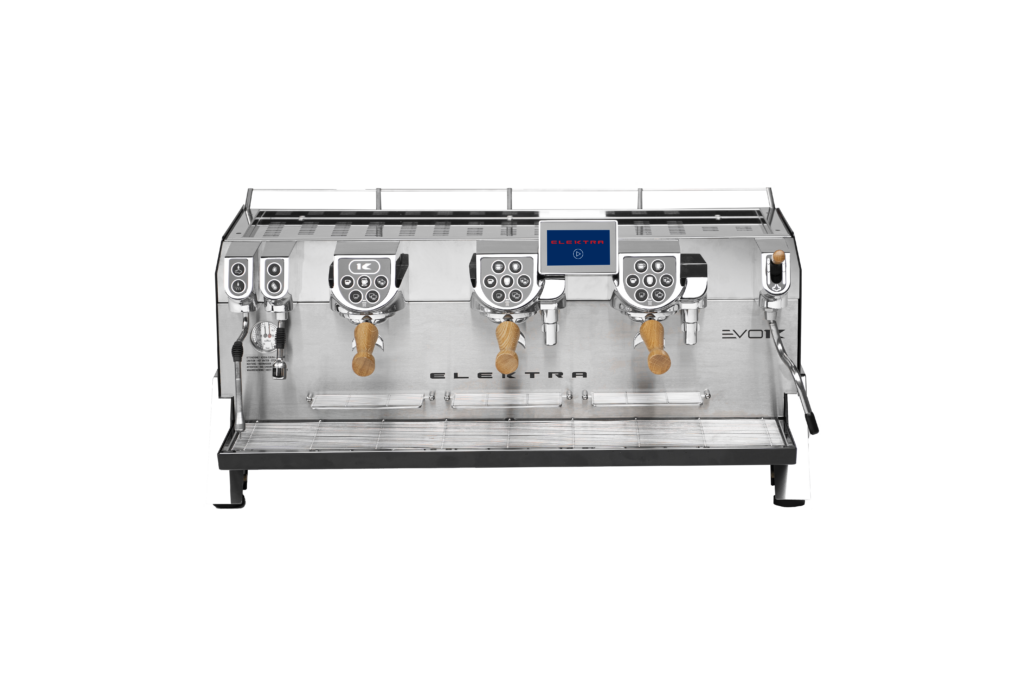Elektra Evok 3 Group Commercial Espresso Machine Silver