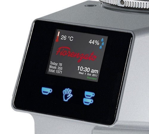 Digital Panel of Fiorenzato F83 E PRO On Demand Espresso Grinder