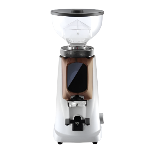 White with Walnut Variant Fiorenzato Allground All Purpose Home Coffee Grinder