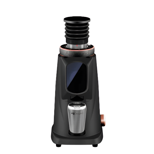 Black with Rose Gold Variant Fiorenzato Allground Probrew Coffee Grinder