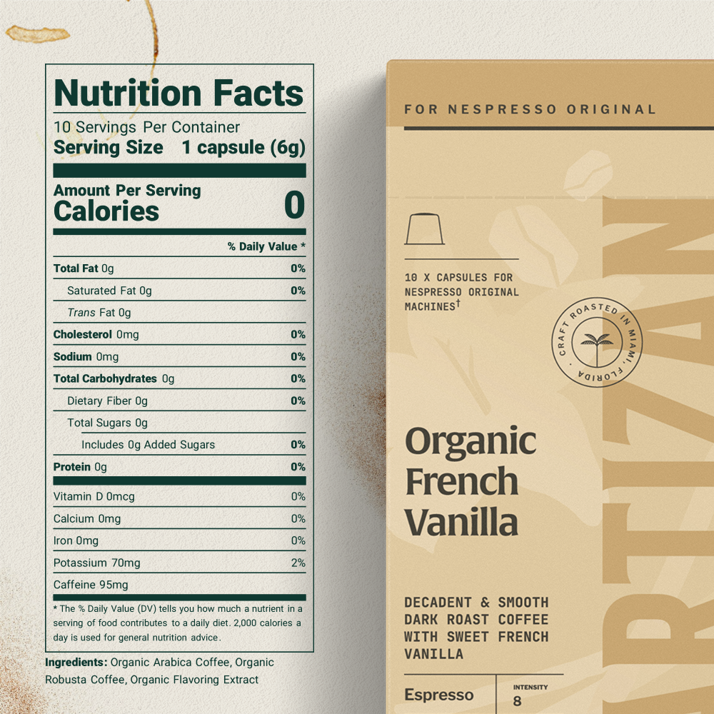 Organic French Vanilla - Espresso