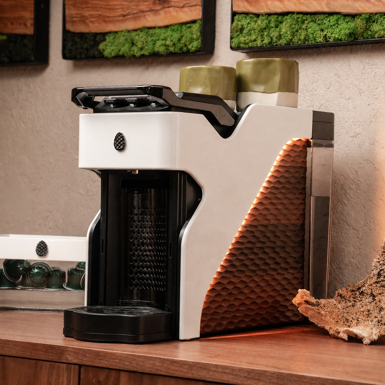 Milton Coffee Line1 Nespresso Compatible Brewer - Glacier & Grain