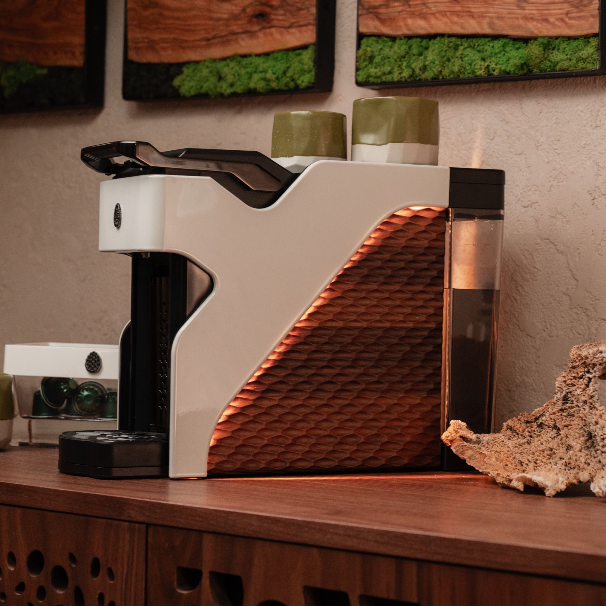 Milton Coffee Line1 Nespresso Compatible Brewer - Glacier & Grain