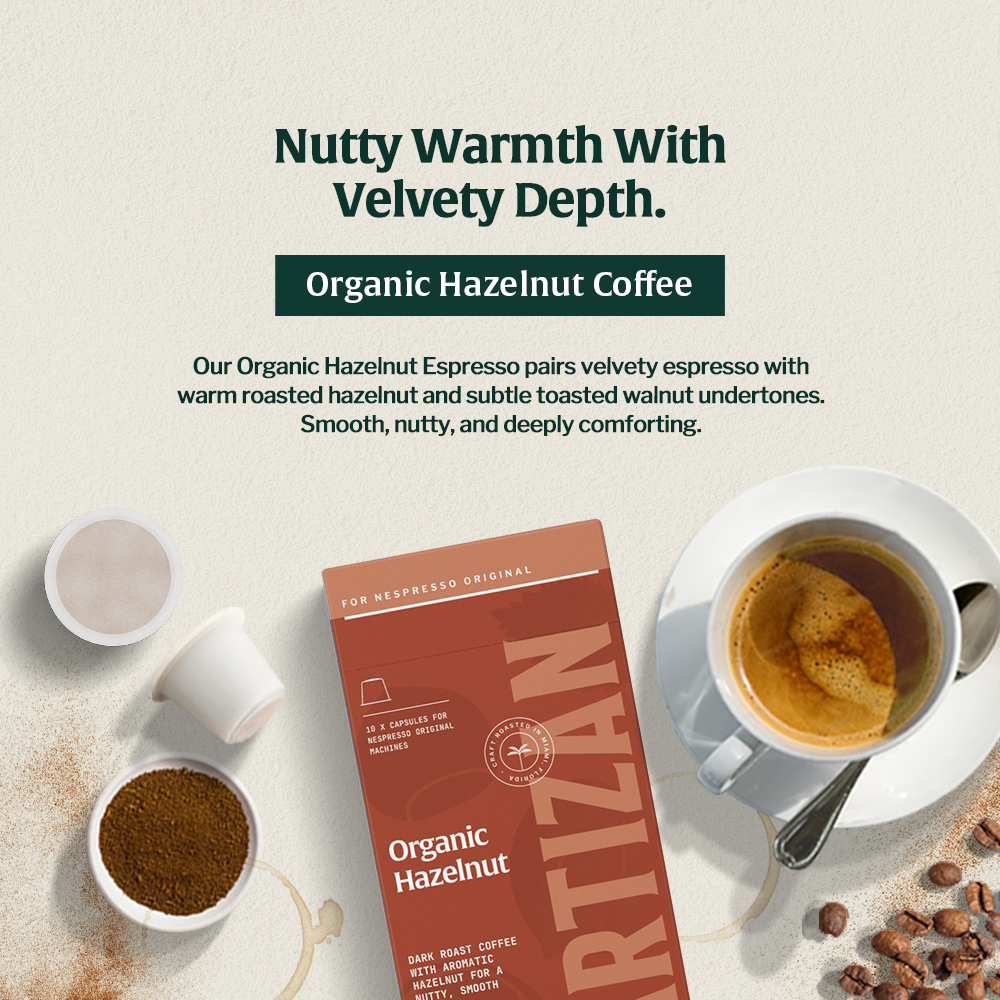 Organic Hazelnut - Espresso