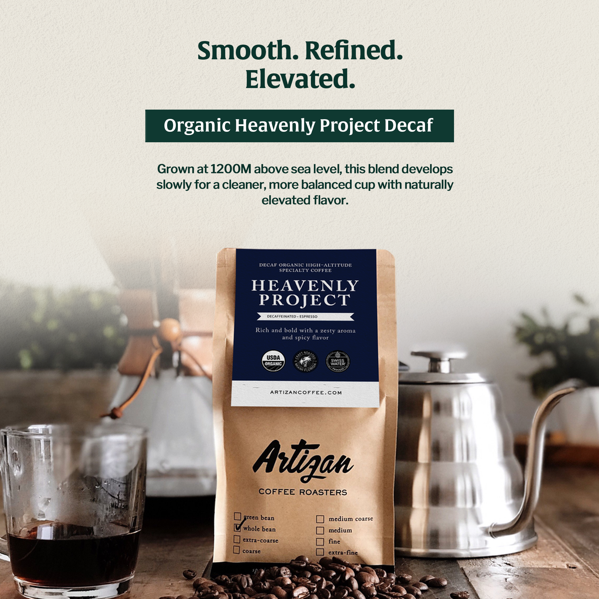 Organic Heavenly Project Decaf  - High Altitude Blend