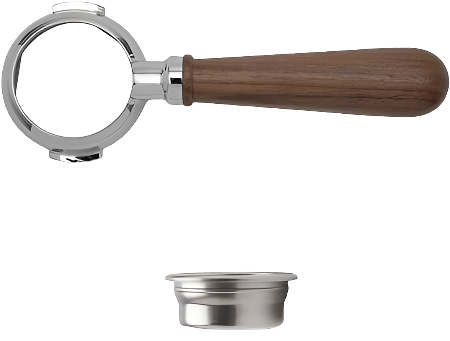Lelit Bottomless Filter Walnut Handle Variant