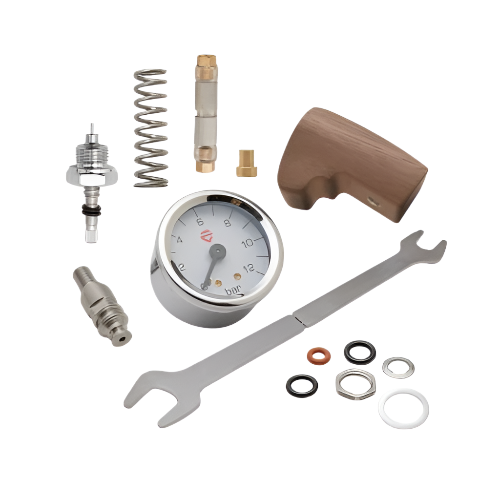 Lelit Flow Control Upgrade Kit with walnut wood