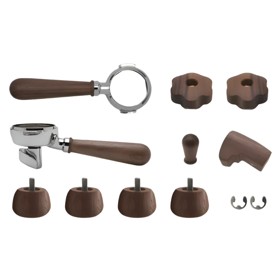 Lelit Upgrade Kit Walnut Variant set