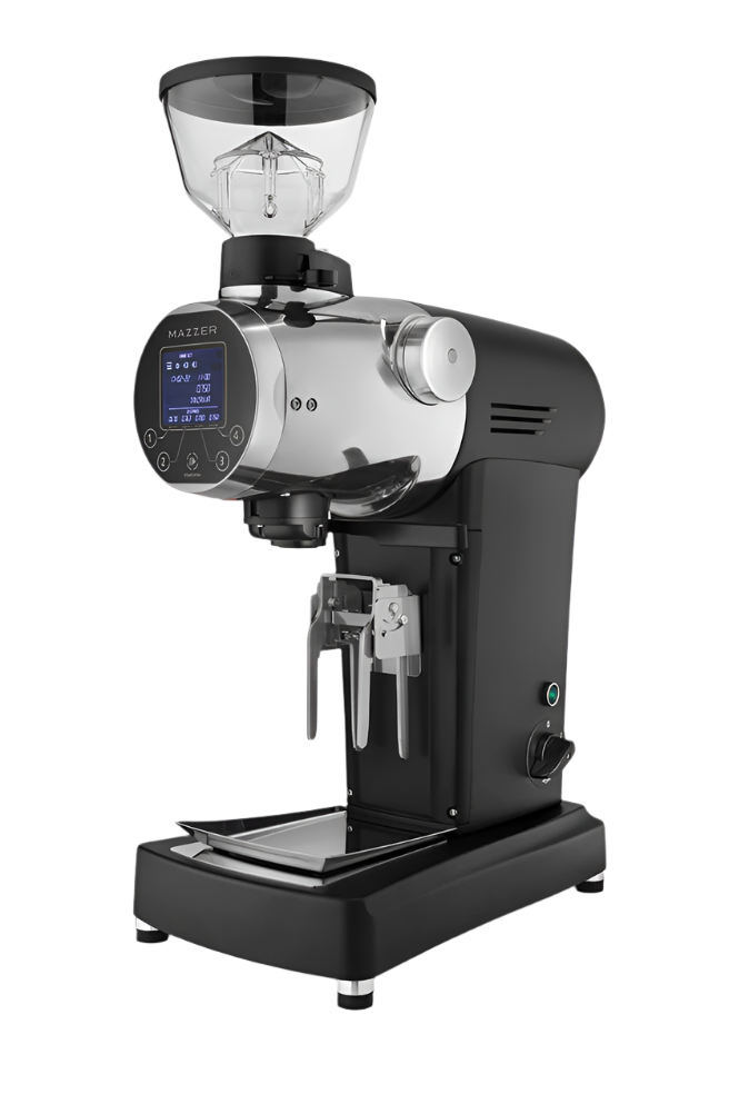 Black Variant Mazzer ZM Plus Espresso & Filter Single Dosing Coffee Grinder