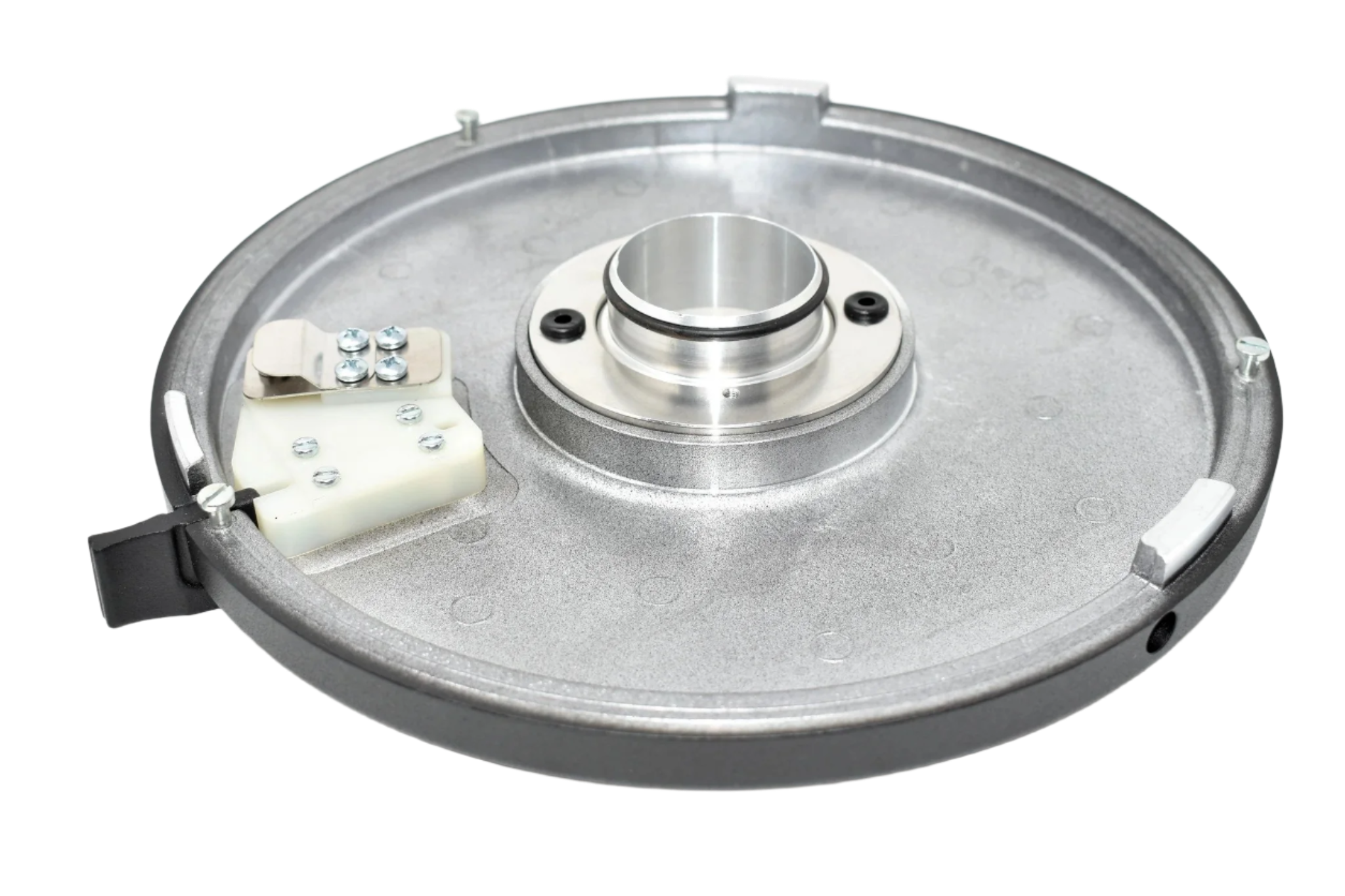 PEAK Grinder lid and grind adjustment assembly