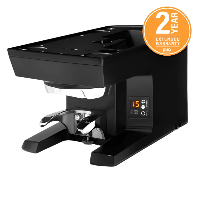PUQpress M2 (Gen 5) Automatic Coffee Tamper for Mythos 1, 2, & R Grinders by Victoria Arduino Nuova Simonelli