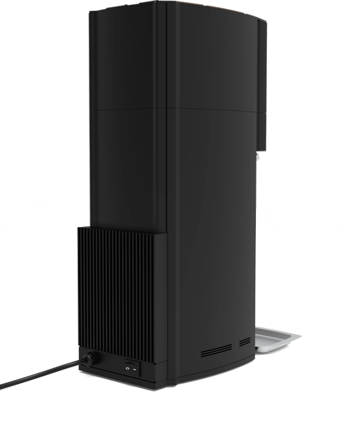 Angled rear right image of Pinecone Siberian Digital Coffee Grinder