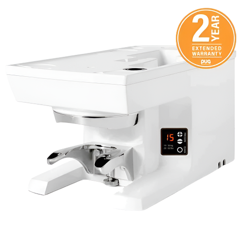 PUQpress M2 (Gen 5) Automatic Coffee Tamper for Mythos 1, 2, & R Grinders by Victoria Arduino Nuova Simonelli