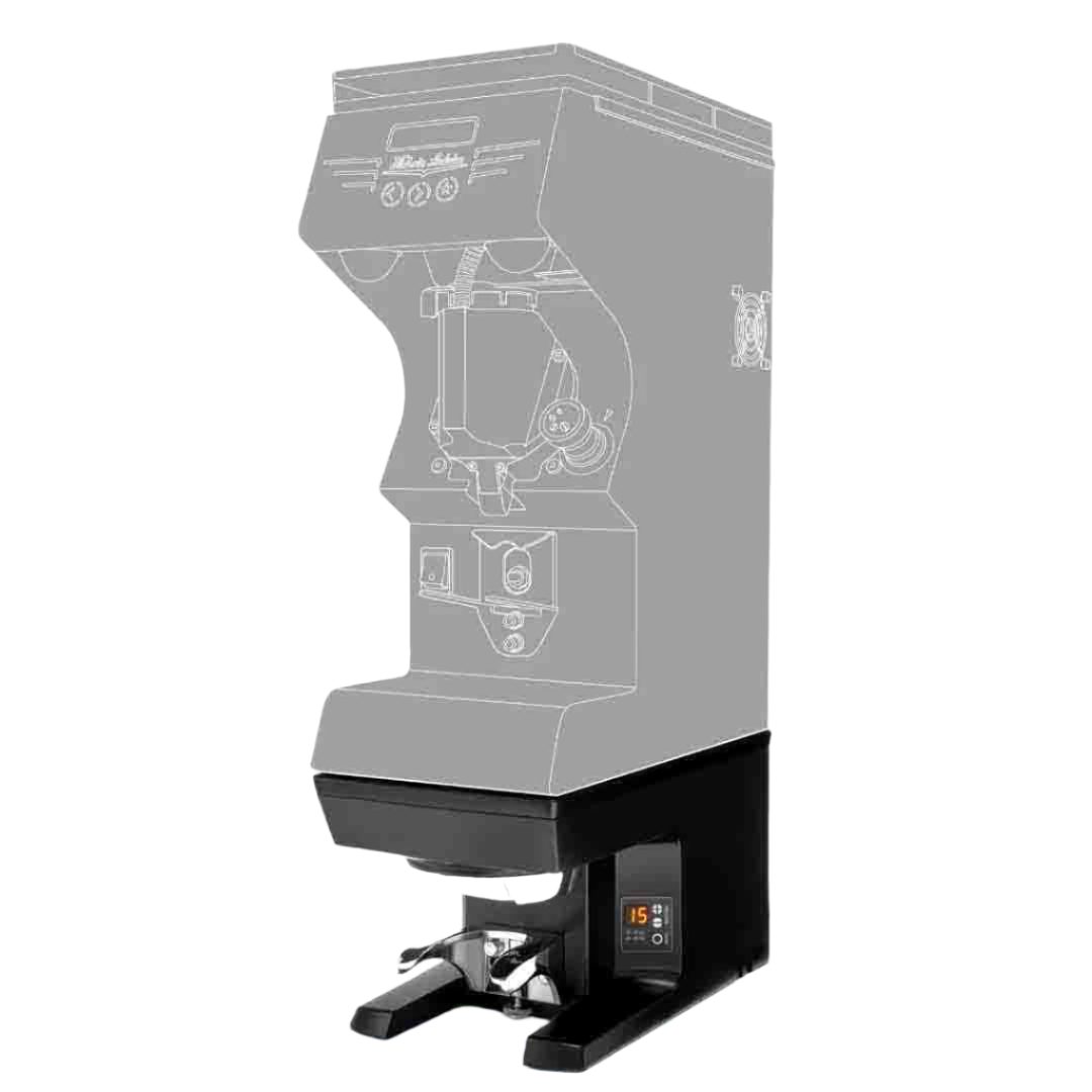 PUQpress M2 (Gen 5) Automatic Coffee Tamper for Mythos 1, 2, & R Grinders by Victoria Arduino Nuova Simonelli