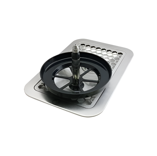 Rhino Pitcher Rinser - 300mm - Spinjet With Blender Attachment