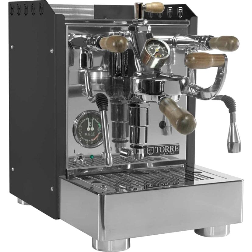 Black variant of Torre Alfredo Espresso Machine