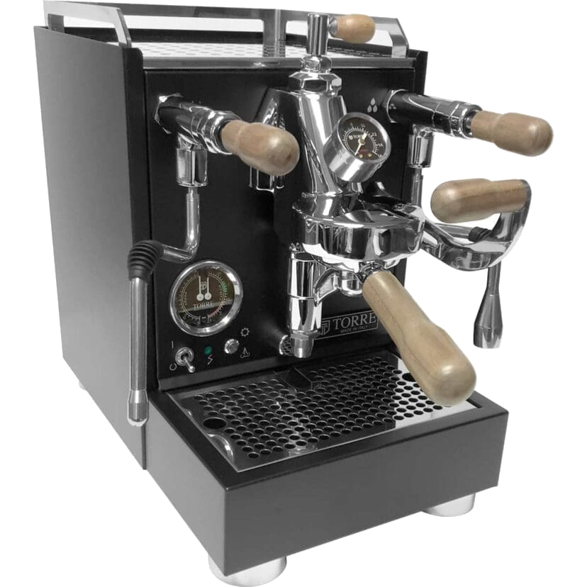 Black Variant Torre Luigino w/ Flow Control Espresso Machine