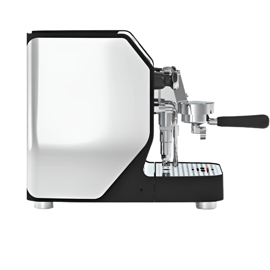 Side Image of VBM Domobar Super Analogic HX Espresso Machine in Black