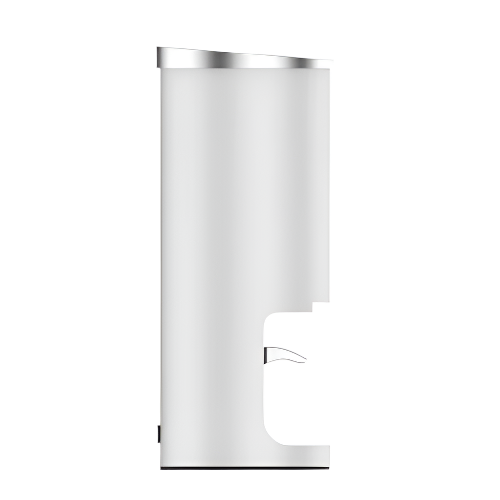 Side profile of PT2 automatic tamper white edition