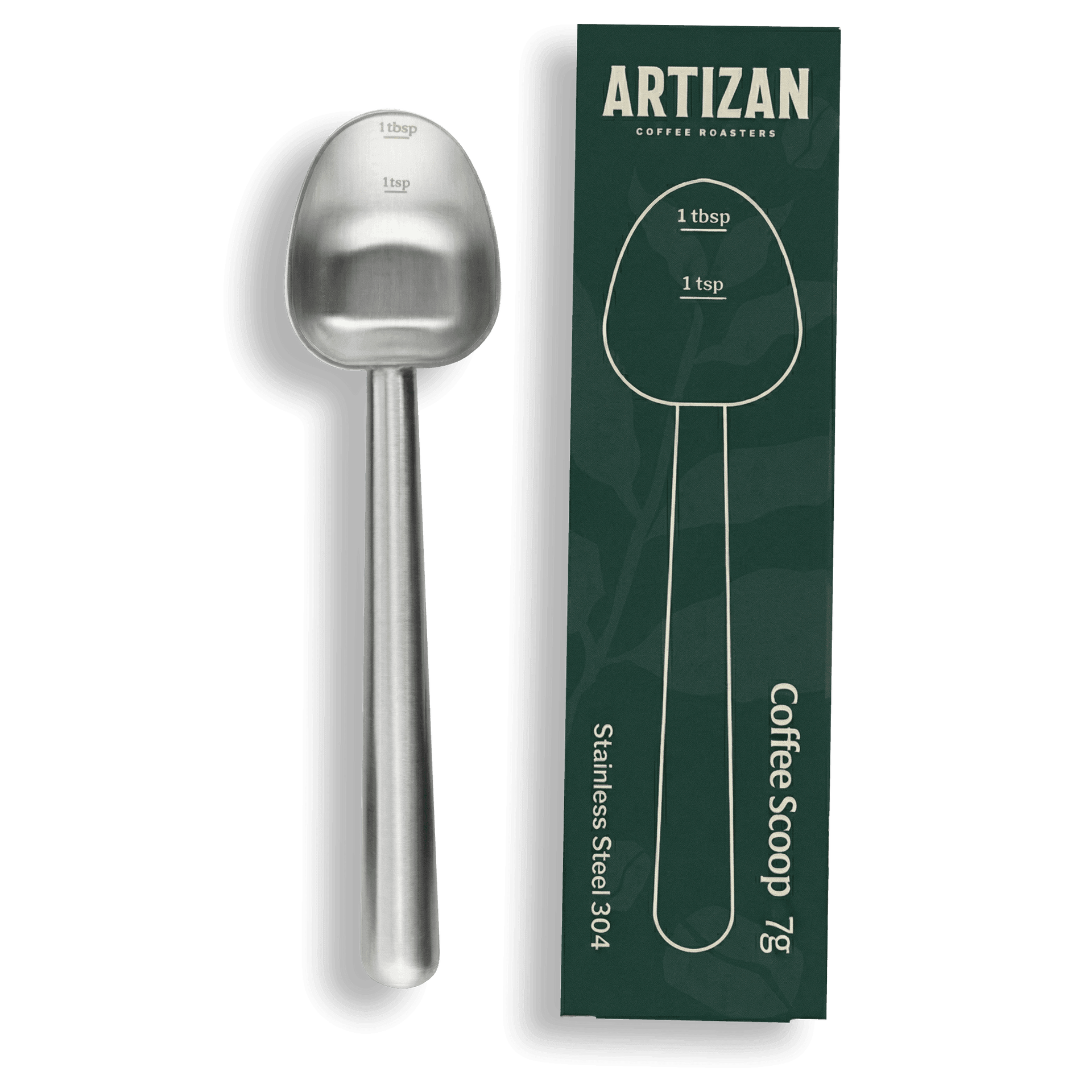 Rose Gold Long Handle Coffee Spoon (7g Measuring Scoop)