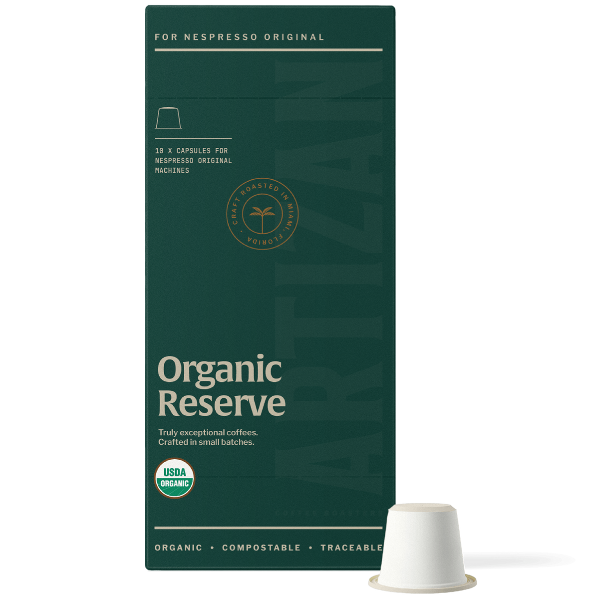 Organic Komodo Dragon Reserve Nespresso Capsules for Original