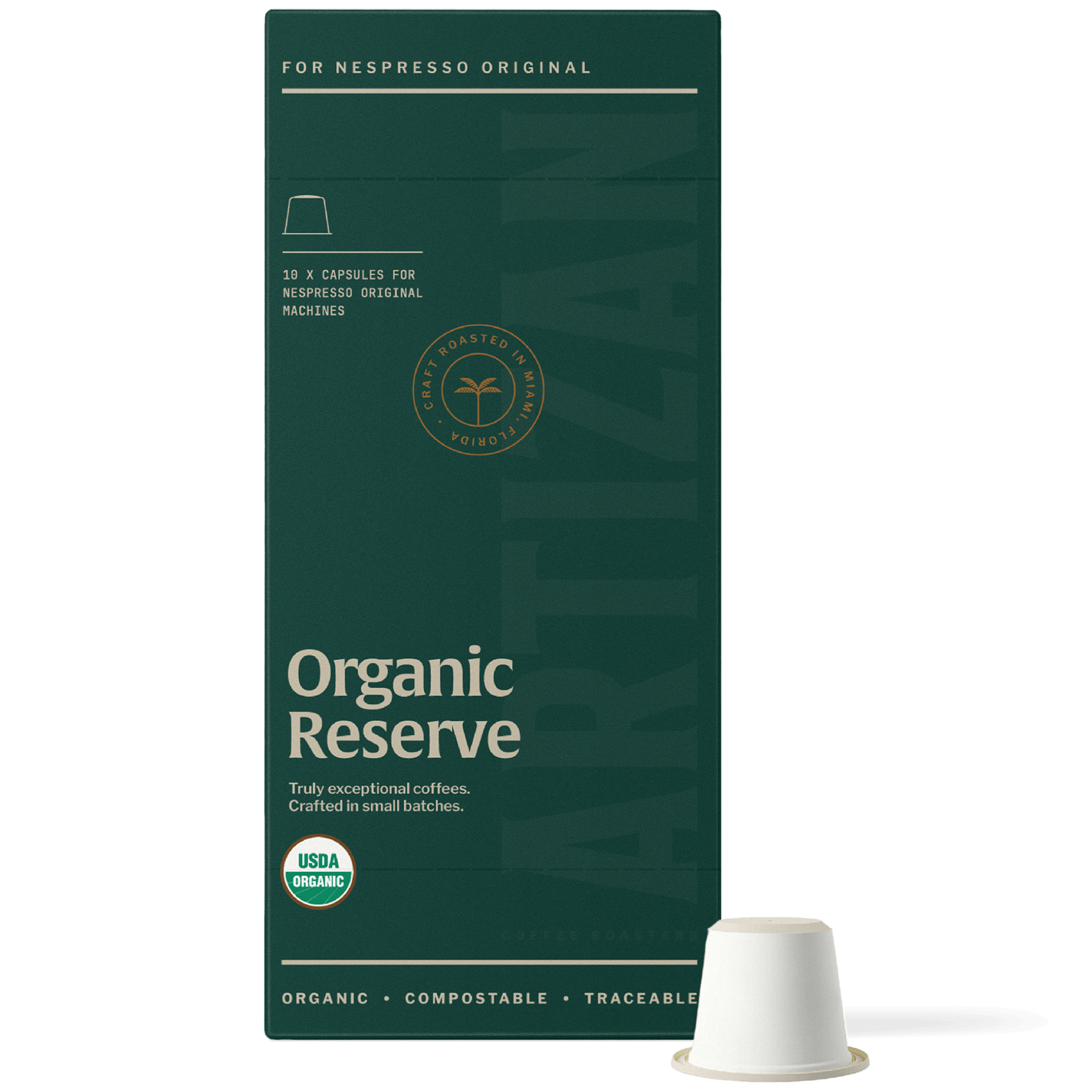 Organic Komodo Dragon Reserve Nespresso Capsules for Original
