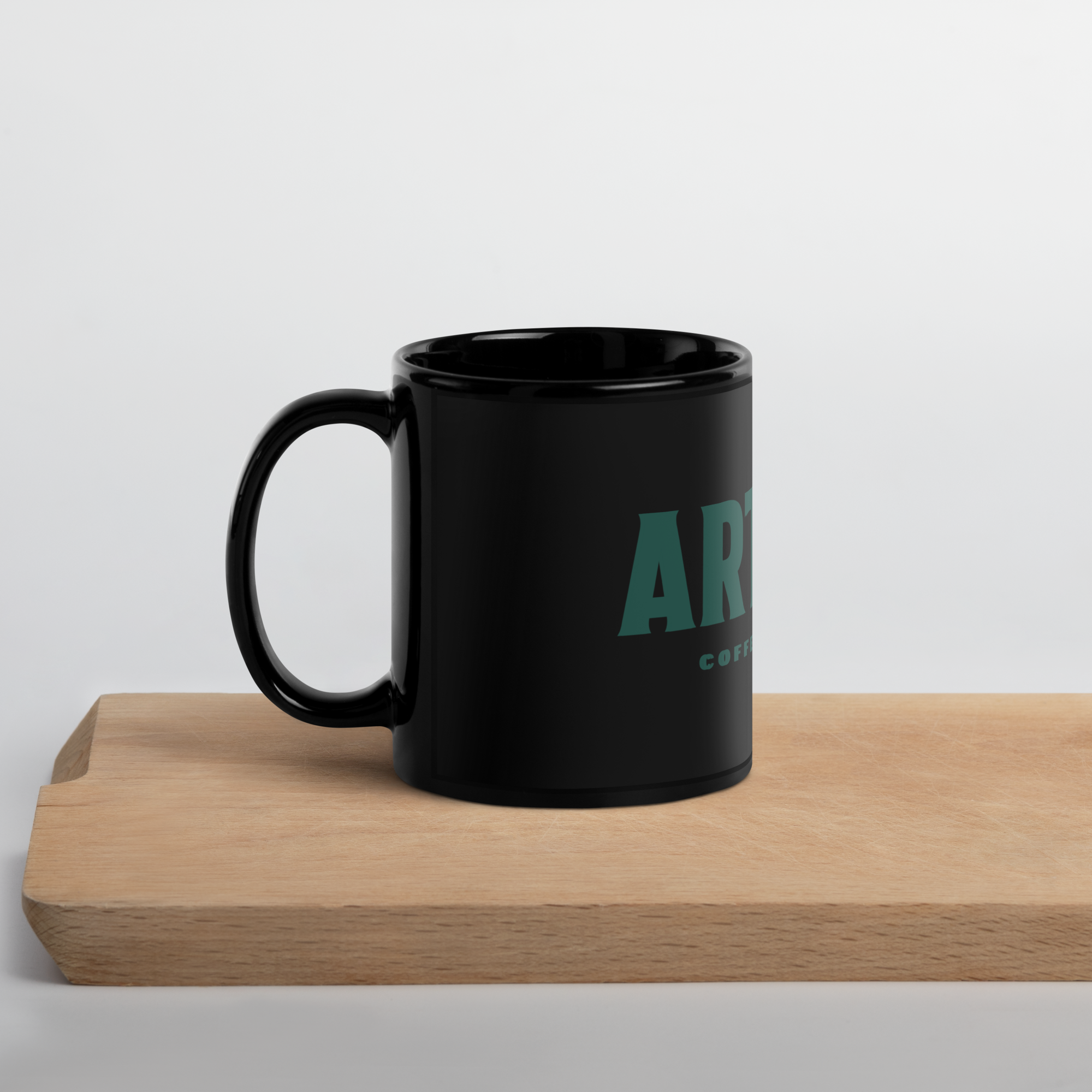 Black Glossy Mug