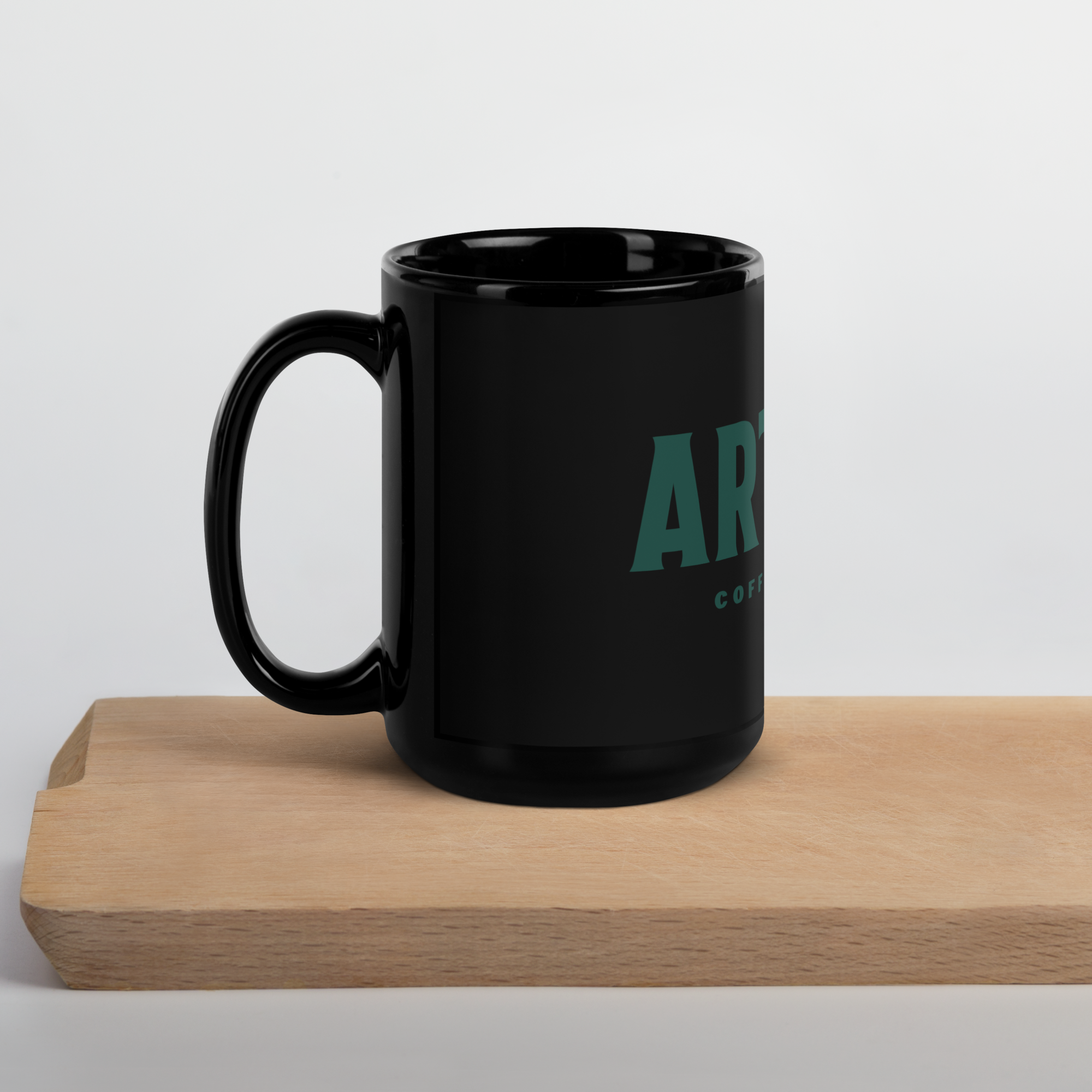 Black Glossy Mug