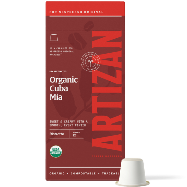 risouno Ｃoffee Organic Cuba Mia Decaf Nespresso® Capsules for Original