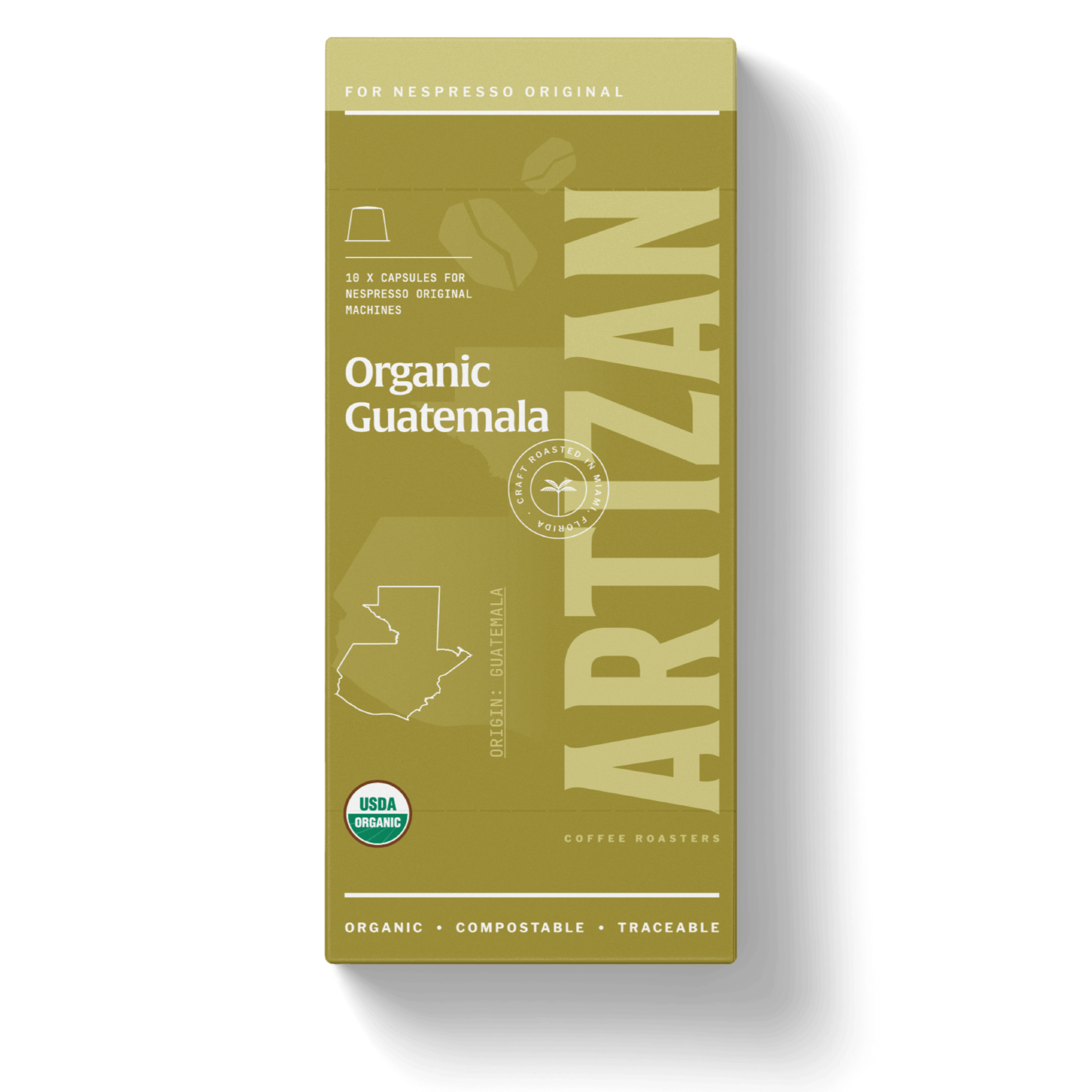 An image of Organic Guatemala Packaging. 