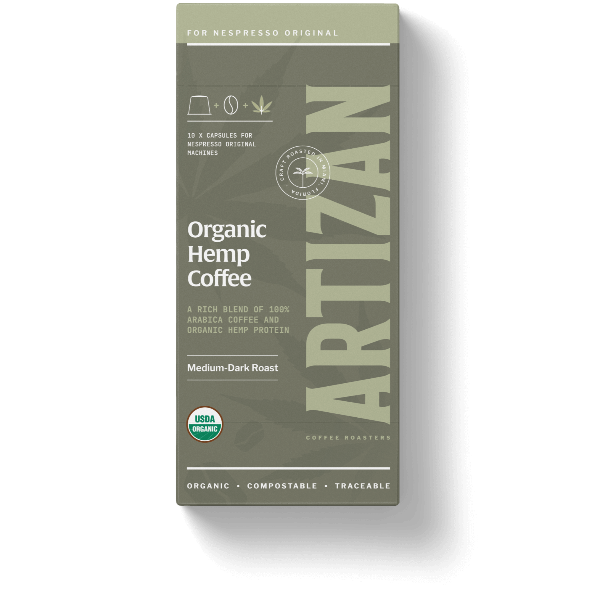 An image of Organic Hemp Packaging. 
