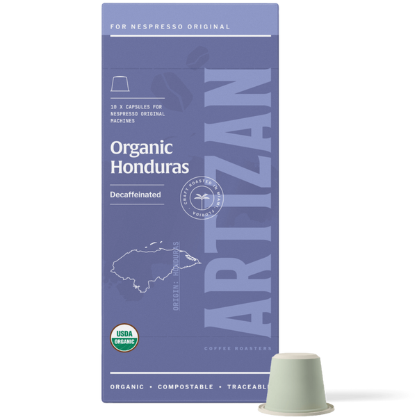 Organic Honduras Decaf Nespresso Capsules for Original Machines