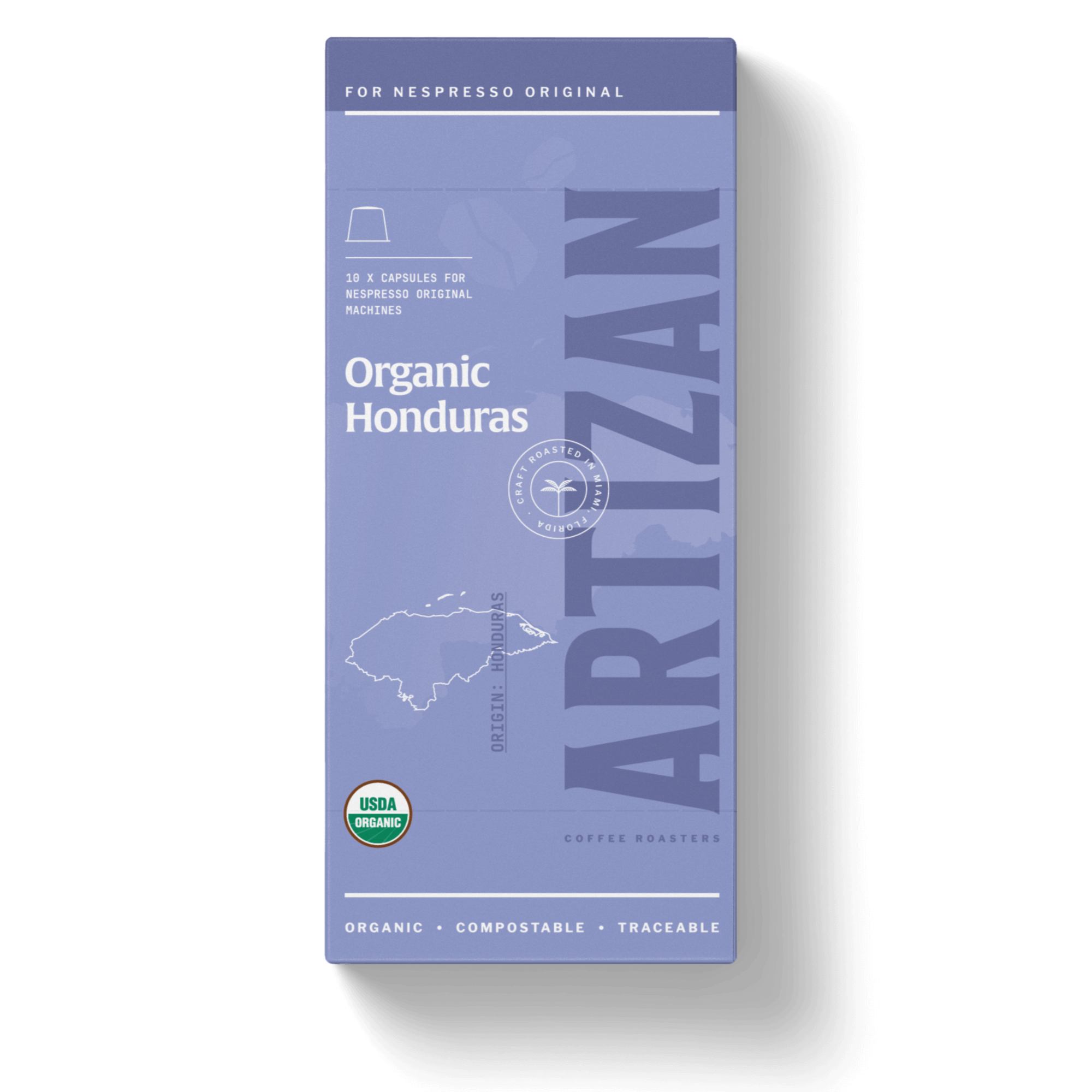 An image of Organic Honduras Packaging. 