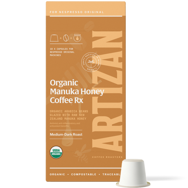 Organic Manuka Honey Fusion Nespresso Capsules for Original